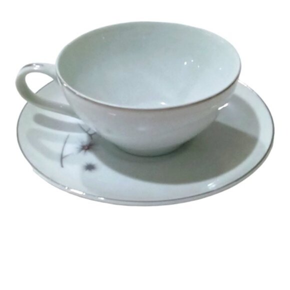 Vintage Creative Japan‎ Fine China "Atomic Starburst" Teacup & Saucer - Picture 2 of 9